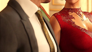 Cheating Sofia and Secret Affairs - Day 17: Corruption Lvl Max - Lying to Liam for Slutty Creampie Fuck with Old Huge Cock