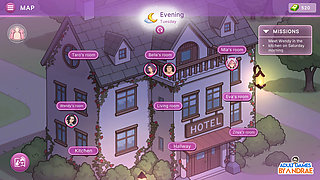 Sex Apartment 2: Grand Hotel Gameplay Part 2 - Spicy Encounters with Bella and Eva