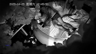 Cute amateur asian web cam girl playing with her toy