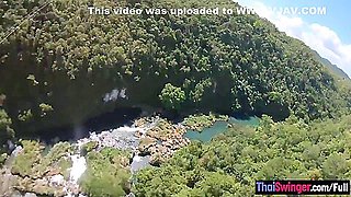 Ziplining With Big Ass Thai Amateur Gf And Sex In The Hotel Afterwards