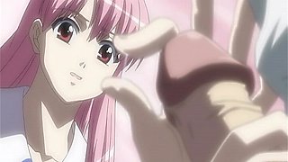 Cartoon cuties in hot pink outfits ride furry pets