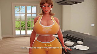 Mansion Days part 1 Debbie huge body