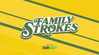 Innocent teen stepdaughter Ryder Rey bonds with her step-dads in a real taboo three way