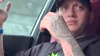 Cop Puts Our Car on the Tow Truck and We End up Fucking Inside the Car