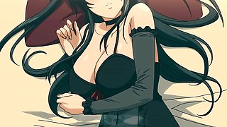 Well-endowed dude has a threesome with two busty babes sporting big booties