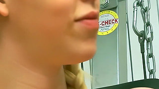 Penny's Gym Power Handjob