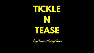 Tickled on the Bed - Miss Tory Tickles Full Body and Facesitting, Foot Tease & Edging
