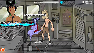 FuckerMan series - All we had to do was follow the dang train! But seriously we are having sex with everyone on a train