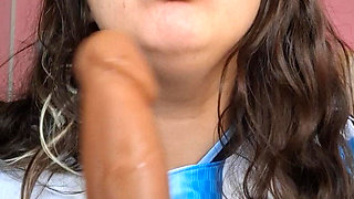 Argentinean Slut Giving the Sloppiest Tittyjob While Talking Pure Filth About Your Wife