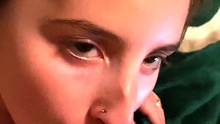Shae Summers fucking a big cock close up