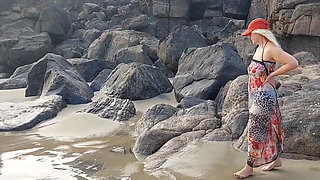 Mature Blonde Wife Enjoys Sex After Walk