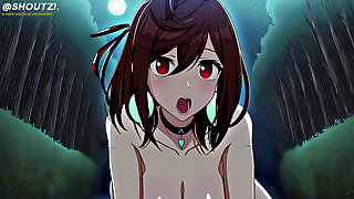 Momo Ayase Dandadan 4k60fps, Takes Care of Your Dick, Handjob It, Cowgirl It, Suck It Until You Came Multiple Time in Her Mouth