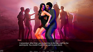 A Couple's Duet of Love&Lust:  wife flash her pussy outdoor and her husband is watching. Ep.31