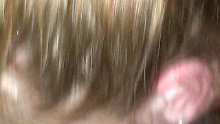 Redhead Stepdaughter, Deep Throat’s Stepdaddy’s Cock and Swallows His Load