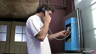 Slim blonde Nymphomaniac Bitch seduce Stranger with Big Dick to Rough Fuck at Roleplay Story Porn