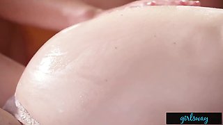 Hot Preggo Blond Lets Bff Fun Her