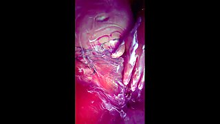 Gothic gets excited seeing herself in front of the Mirror,