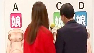 Japanese family gameshow Step Father and daughter cum inside mouth