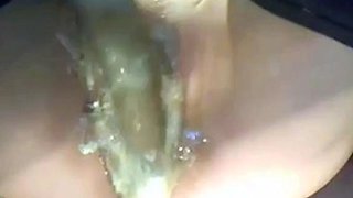 BBW Amateur's Ice Cream Close-Up