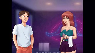 Summertime Saga delivers epic tit crushing and super sexy scenes