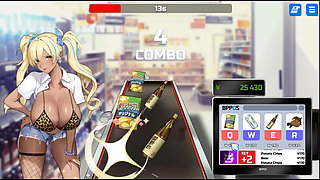 Body Pay  Hentai Game  Ep.2 BDSM and Tame Her with a Leash!