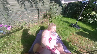 Hot Sunbathing with Sugardaddy I