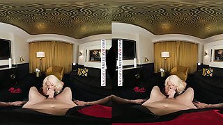 Naughty America featuring Taylor Vixxen's big cock scene