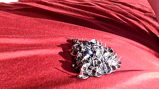 Tie off Tits and Put Them in Thumbtacks