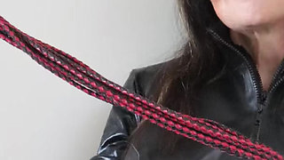 DomLadyMia-SlaveOfM Red welts for the slave Part3