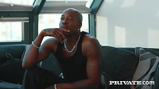 Stella Cox's Busty Interracial Anal Passion in a Riding Frenzy