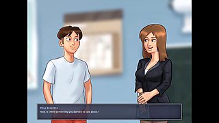 Game play, teacher schoolgirl (18+), professor student