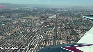 MILF Double Creampie 3some On Private Plane