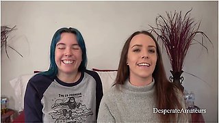 Alisha Adams In Olivia And Alisha Getting Their Tight Pussies Stretched