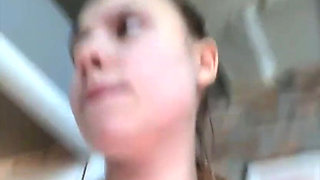 Crazy Fucking Close up in the Gym