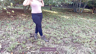 I Love Mouth Fucking My Husband's Brother in Outdoor - Indian Milf Dick Sucking - Loud Blowjob Sound