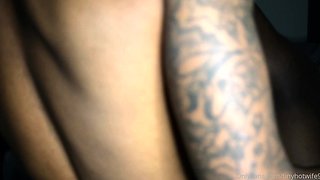 Amateur interracial threesome