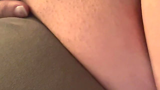 BBW fat pussy milks thick dildo that's stretching me out.