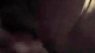 Asian College Girl Sucks and Facializes White Cock