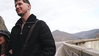 Laura Quest Car Sex Adventure Hot Tub Fuck Outdoor Public 4K