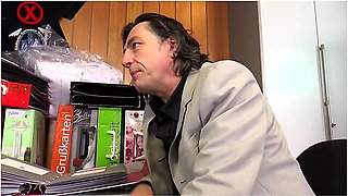 Beautiful Blonde Milf With Big Nipples Sucks Balls And Cock