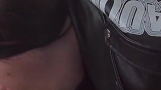 Public Blowjob Turn by Turn During the Car Trip