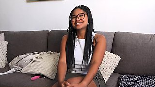 Hot Colombian Teen Gets Pussy Drilled