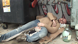 Brunette twins help each other to fuck with the same dude