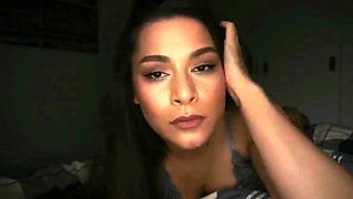 This large amateur cam girl has some very big boobs