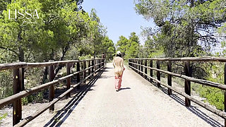 Wet Dress in the River + Masturbation + Exhibitionism
