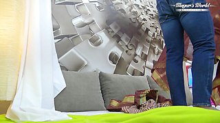 Hd smut with lustful Mugur and Nesty from Mugur Porn