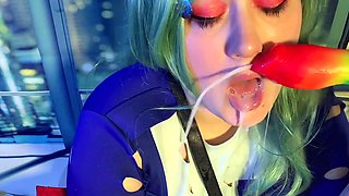 OFFICER JENNY !! TEASER !! GANGBANG POKEMON BUKKAKE