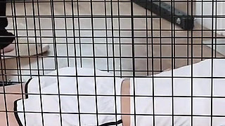 Barefoot Girl in a Cage