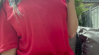 Chubby Brunette Big Boobs Dildo Masturbation
