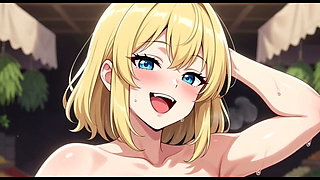 Funny Jokes and Boobs in Market, Ai Animation